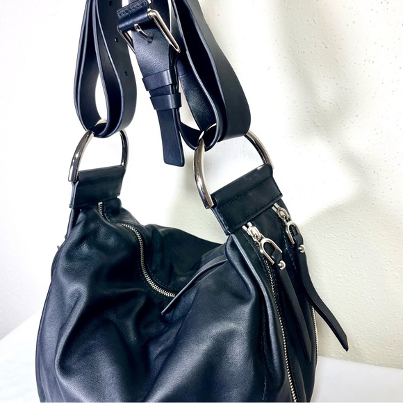 NWT Michael Kors Collection Chrissie bag in black - Picture 7 of 11